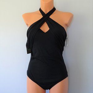 Leonisa Black One Piece Swimsuit